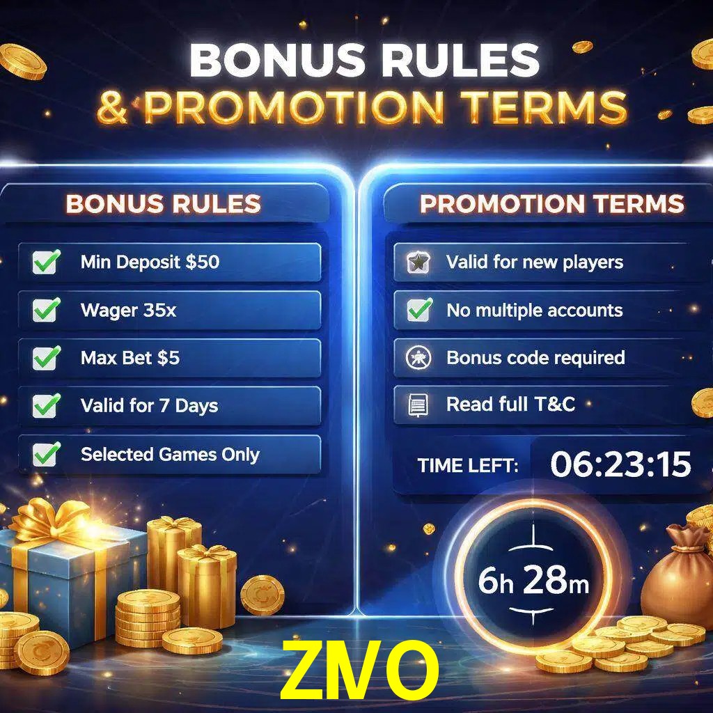 Reglas de promoción ZIVO y condiciones de bonos explicadas visualmente