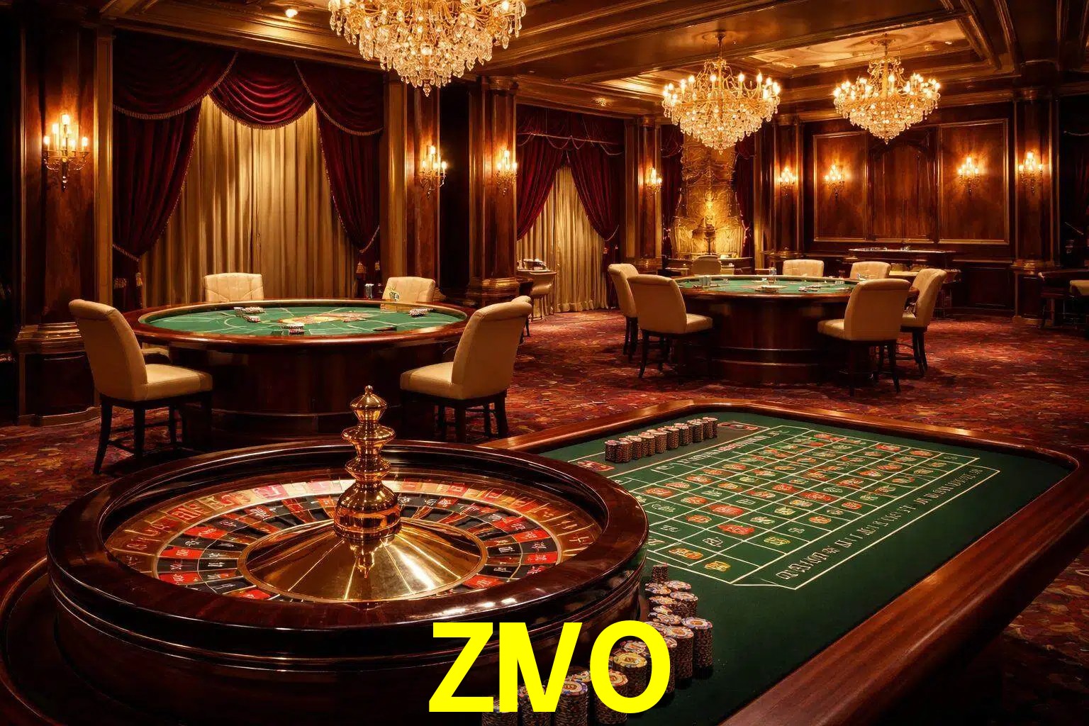 Una escena premium de mesa de casino en vivo con cartas, elementos de ruleta y un ambiente pulido de estudio de transmisión.